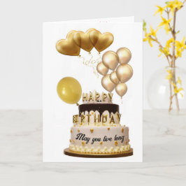 Underbart Magic Birthday-kort Kort