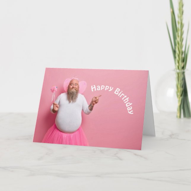 Underbart Magic Wish Grattis på födelsedagen-hälsn Helgkort (Framsida)