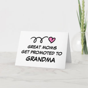 UNDERBART MAMMOR HÄMTAS TILL GRANDMA-gratulationsk Kort