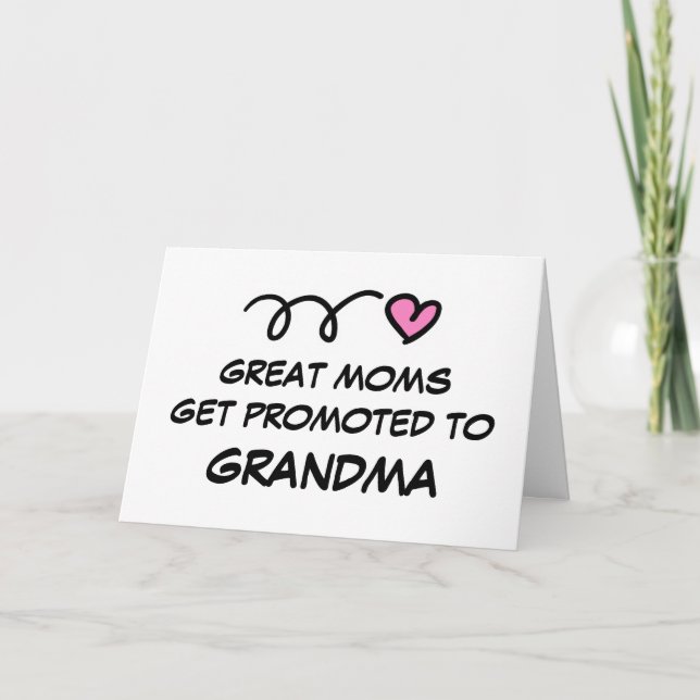 UNDERBART MAMMOR HÄMTAS TILL GRANDMA-gratulationsk Kort (Framsida)
