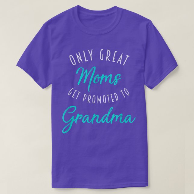 Underbart Mammor kan befordras till mormor, Gravid T Shirt (Design framsida)