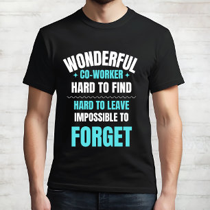 Underbart medarbetare Farewell T-Shirt