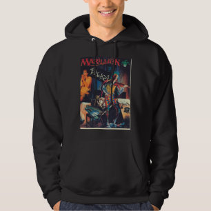 Underbart minnesmarillongrafik för Fläkt Hoodie