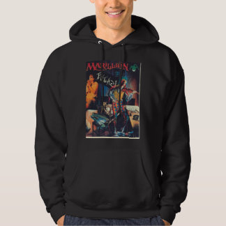 Underbart minnesmarillongrafik för Fläkt Hoodie