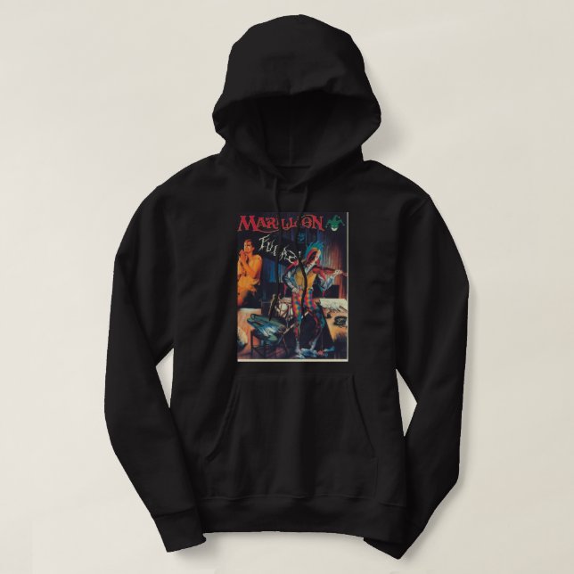 Underbart minnesmarillongrafik för Fläkt Hoodie (Design framsida)