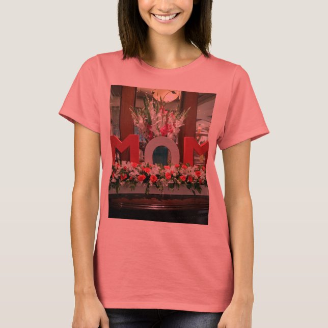 Underbart Mourers dag med tacksam färgning T Shirt (Framsida)