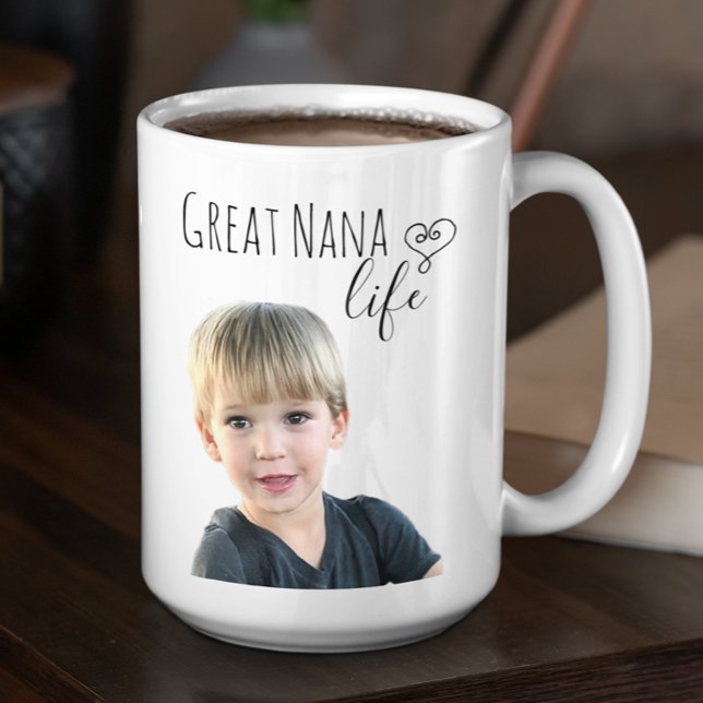Underbart Nana Life-anpassa foto Kaffemugg (Skapare uppladdad)