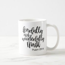 Underbart och fantastiskt gjord Bibelvers Kaffemugg