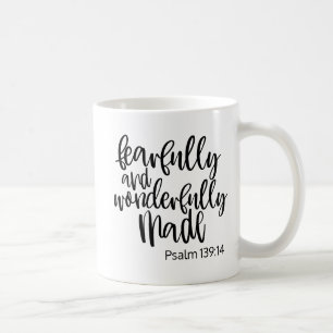 Underbart och fantastiskt gjord Bibelvers Kaffemugg