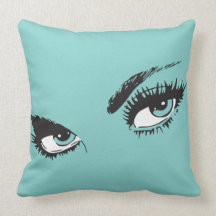 Underbart Ögon Dekorativ kudde