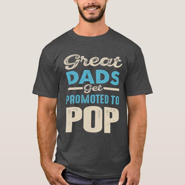 Underbart Pappor befordra till popup-fönster | Pap T Shirt (Framsida)
