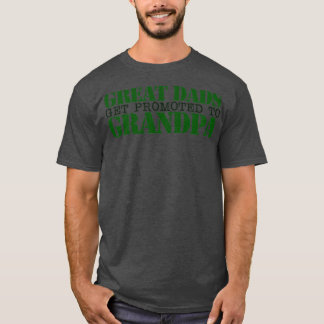 Underbart Pappor befordras till GRANDPA T Shirt