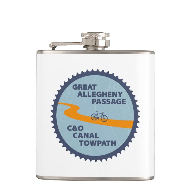 Underbart passage C&O-kanal i Ring Fickplunta (Framsidan)