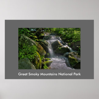 Underbart Poster av smoky Mountains nationalpark F