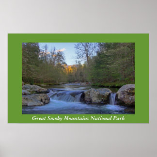 Underbart Poster av smoky Mountains nationalpark F