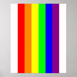 Underbart Pride Regnbåge Fine Art Poster