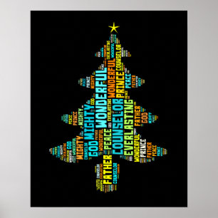 Underbart råd Mighty God Prince of Peace Poster