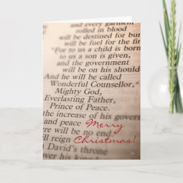 Underbart råd, Mighty God v.2 [julklapp Helgkort