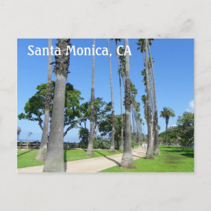 Underbart Santa Monica Postcard! Vykort