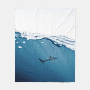 Underbart Shark Fleecefilt