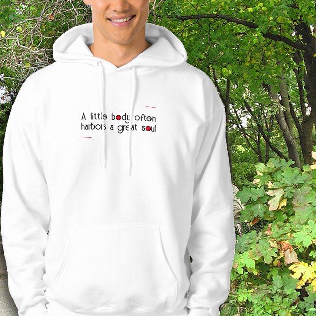 Underbart själsligt citat hoodie (Skapare uppladdad)