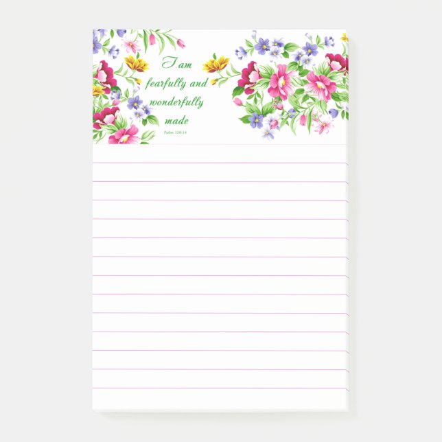 Underbart skapad post-it block (Framsida)