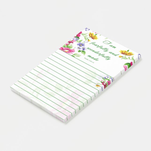 Underbart skapad post-it block (Vinklad)