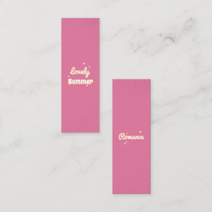 Underbart sommar-Anpassadet Mini Bookmark