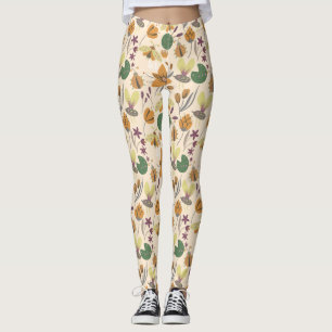 Underbart sommar Mönster Leggings