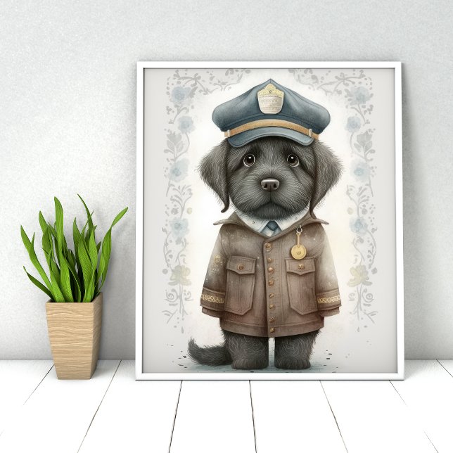 Underbart söta: Söt hundpolis Poster (Skapare uppladdad)