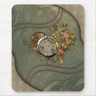 Underbart steampunk klocka musmatta