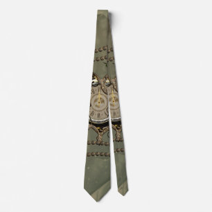 Underbart steampunk klocka slips