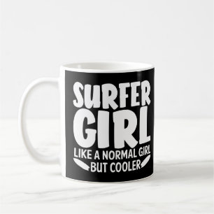 Underbart Surfer Girl for Women Mamma Surfa Surfin Kaffemugg