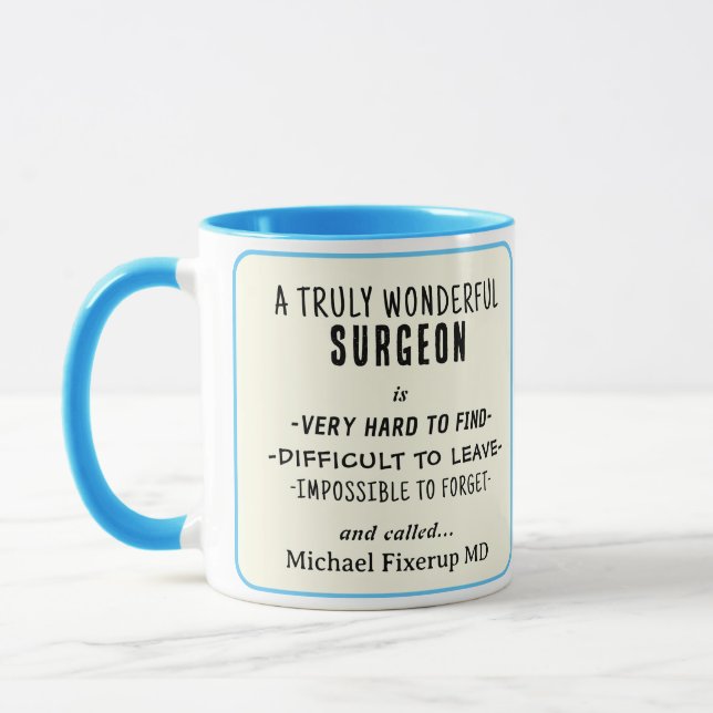 Underbart Surgeon Mugg (Vänster)