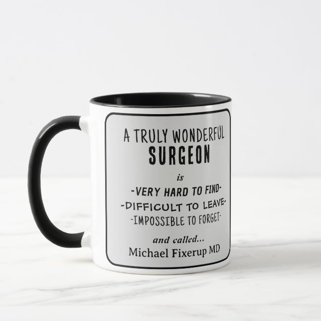 Underbart Surgeon Mugg (Vänster)