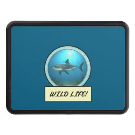 Underbart täcke för vithaj, havsblått Lastbil, Hit Dragkroksskydd