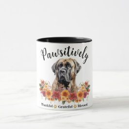 Underbart Tacksam Tacksam Salig Söt Hund Mugg