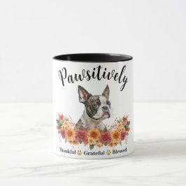 Underbart Tacksam Tacksam Salig Söt Hund Mugg