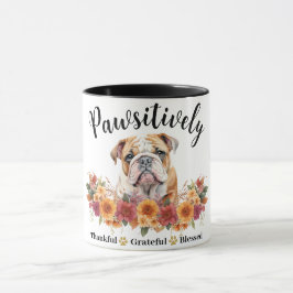 Underbart Tacksam Tacksam Salig Söt Hund Mugg
