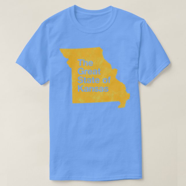 Underbart tillstånd för kansas t shirt (Design framsida)
