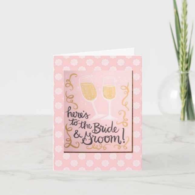 "Underbart unionskort" i Bröllop Anteckningskort (Framsida)