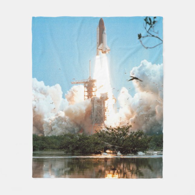 Underbart utrymme fleecefilt (Framsidan)