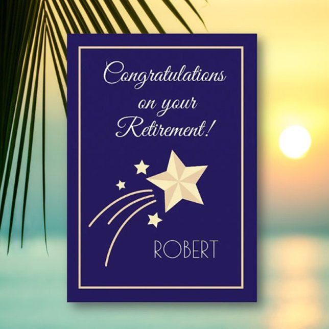 Underbart val! Anpassningsbar Pension-kort Kort (Skapare uppladdad)