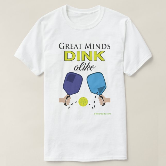 "Underbart varar besvärad Dink den likadana" T-shirt (Design framsida)