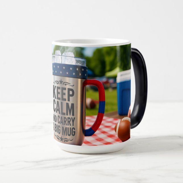 Underbart värmeförändrande Mugg 11/15 oz White Mag (Framsida höger)