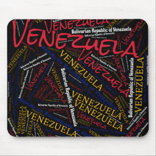 Underbart Venezuela Flagga Färg Patriotic Musmatta