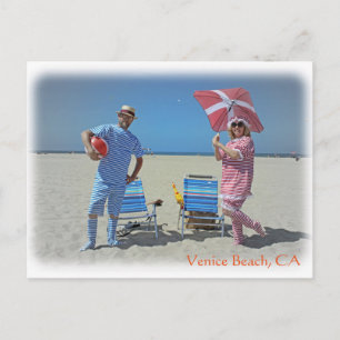 Underbart Venice Beach-vykort! Vykort