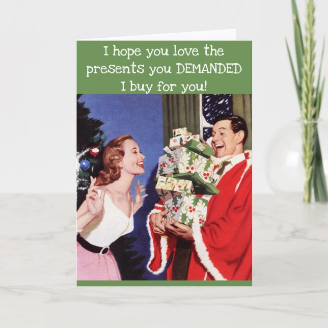 Underbart Vintage-julkort Helgkort (Framsida)