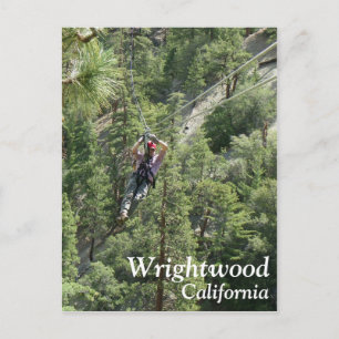 Underbart vykort för Wrighttwood Zip Line!