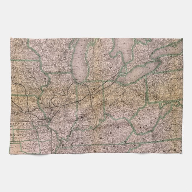 Underbart Wabash system Kökshandduk (Horisontell)